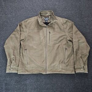 Kuhl Burr Jacket Men's XL Vintage Burr Patina Fleece Lined Distressed Dye Bomber